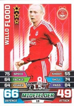 Figurina Willo Flood - SPFL 2015-2016. Match Attax n. 13 - Topps