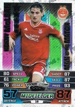 Figurina Kenny McLean - SPFL 2015-2016. Match Attax n. 18 - Topps