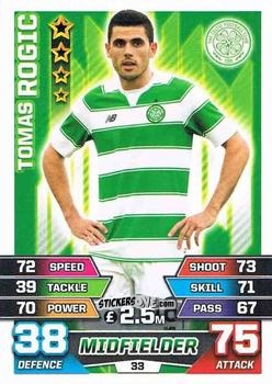 Figurina Tomas Rogic - SPFL 2015-2016. Match Attax n. 33 - Topps