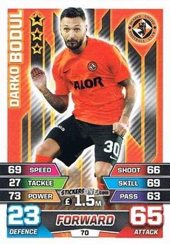 Cromo Darko Bodul - SPFL 2015-2016. Match Attax n. 70 - Topps