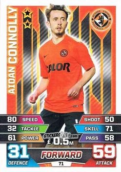 Figurina Aidan Connolly - SPFL 2015-2016. Match Attax n. 71 - Topps