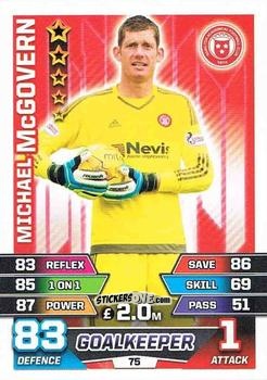Cromo Michael McGovern - SPFL 2015-2016. Match Attax n. 75 - Topps
