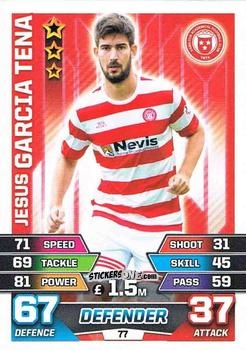 Sticker Jesús García Tena - SPFL 2015-2016. Match Attax n. 77 - Topps
