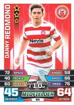 Sticker Danny Redmond - SPFL 2015-2016. Match Attax n. 83 - Topps