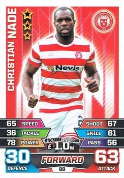 Cromo Christian Nadé - SPFL 2015-2016. Match Attax n. 88 - Topps