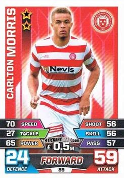 Sticker Carlton Morris - SPFL 2015-2016. Match Attax n. 89 - Topps