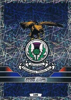 Cromo Club Badge - SPFL 2015-2016. Match Attax n. 109 - Topps