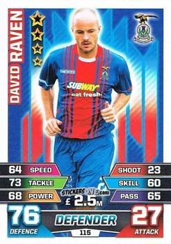 Cromo David Raven - SPFL 2015-2016. Match Attax n. 115 - Topps
