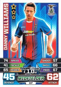 Cromo Danny Williams - SPFL 2015-2016. Match Attax n. 117 - Topps