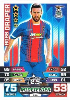 Cromo Ross Draper - SPFL 2015-2016. Match Attax n. 121 - Topps