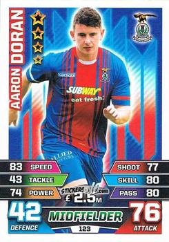 Cromo Aaron Doran - SPFL 2015-2016. Match Attax n. 123 - Topps