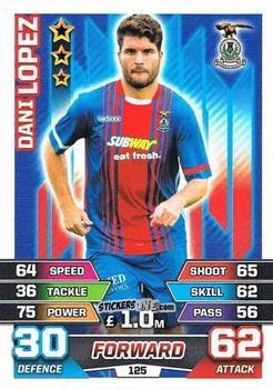 Sticker Dani López - SPFL 2015-2016. Match Attax n. 125 - Topps