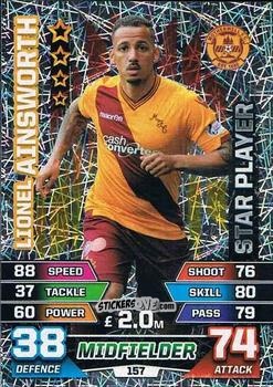 Cromo Lionel Ainsworth - SPFL 2015-2016. Match Attax n. 157 - Topps