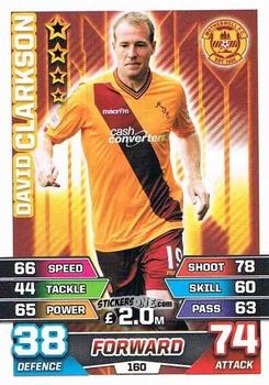Cromo David Clarkson - SPFL 2015-2016. Match Attax n. 160 - Topps