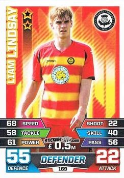 Cromo Liam Lindsay - SPFL 2015-2016. Match Attax n. 169 - Topps