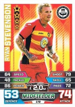 Figurina Ryan Stevenson - SPFL 2015-2016. Match Attax n. 172 - Topps