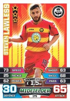 Cromo Steven Lawless - SPFL 2015-2016. Match Attax n. 175 - Topps