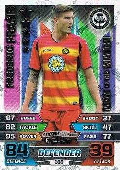 Figurina Frédéric Frans - SPFL 2015-2016. Match Attax n. 180 - Topps