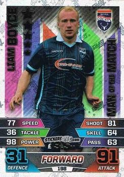 Sticker Liam Boyce - SPFL 2015-2016. Match Attax n. 198 - Topps