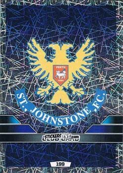 Figurina Club Badge - SPFL 2015-2016. Match Attax n. 199 - Topps