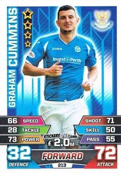 Figurina Graham Cummins - SPFL 2015-2016. Match Attax n. 213 - Topps