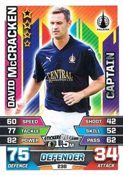 Cromo David McCracken - SPFL 2015-2016. Match Attax n. 238 - Topps
