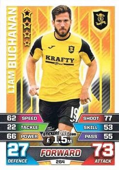 Cromo Liam Buchanan - SPFL 2015-2016. Match Attax n. 264 - Topps