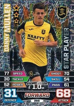 Figurina Danny Mullen - SPFL 2015-2016. Match Attax n. 266 - Topps
