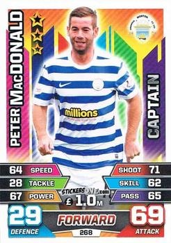Sticker Peter MacDonald - SPFL 2015-2016. Match Attax n. 268 - Topps