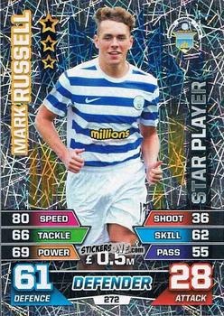 Figurina Mark Russell - SPFL 2015-2016. Match Attax n. 272 - Topps