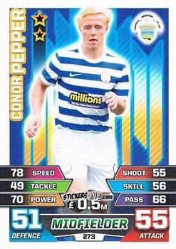 Sticker Conor Pepper - SPFL 2015-2016. Match Attax n. 273 - Topps