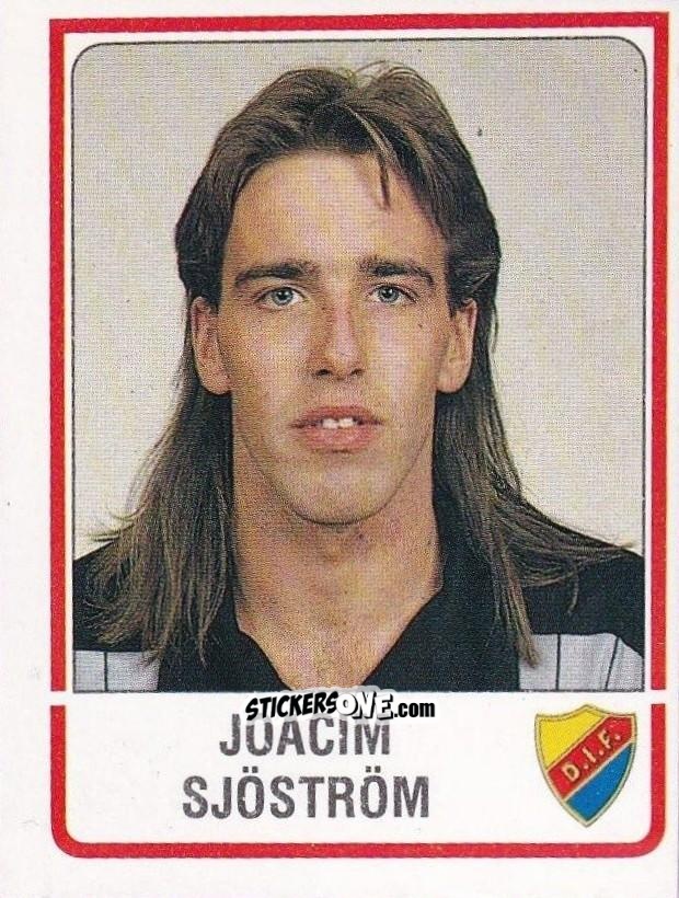 Cromo Joacim Sjöström - Fotboll 86. Allsvenskan och Division 2 n. 26 - Panini