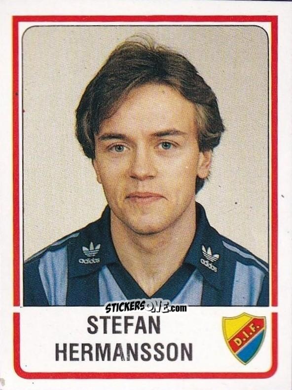 Cromo Stefan Hermansson - Fotboll 86. Allsvenskan och Division 2 n. 37 - Panini