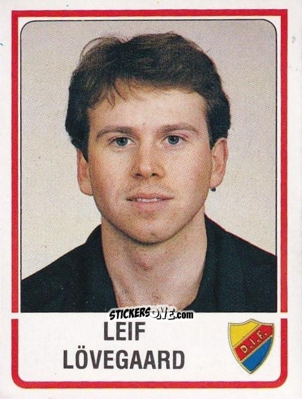 Cromo Leif Lövegaard - Fotboll 86. Allsvenskan och Division 2 n. 40 - Panini