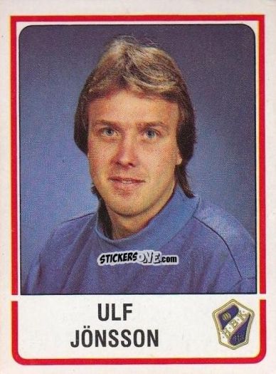 Figurina Ulf Jönsson - Fotboll 86. Allsvenskan och Division 2 n. 47 - Panini