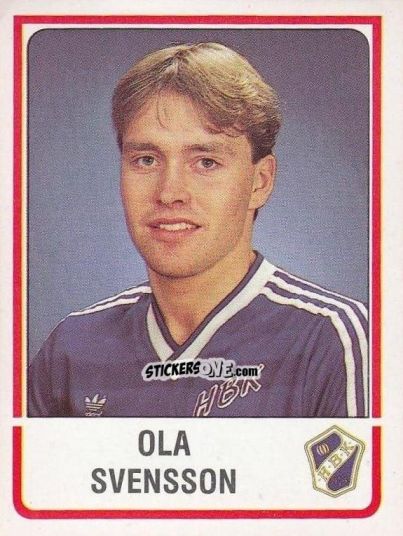Figurina Ola Svensson - Fotboll 86. Allsvenskan och Division 2 n. 50 - Panini