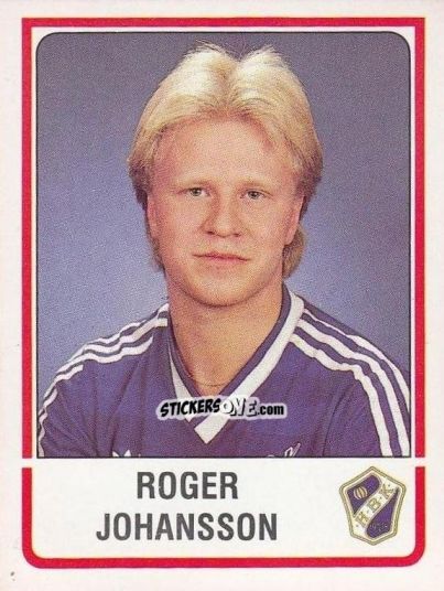 Figurina Roger Johansson - Fotboll 86. Allsvenskan och Division 2 n. 52 - Panini