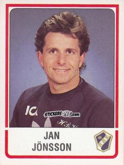 Figurina Jan Jönsson - Fotboll 86. Allsvenskan och Division 2 n. 53 - Panini