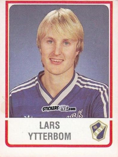 Figurina Lars Ytterbom - Fotboll 86. Allsvenskan och Division 2 n. 54 - Panini