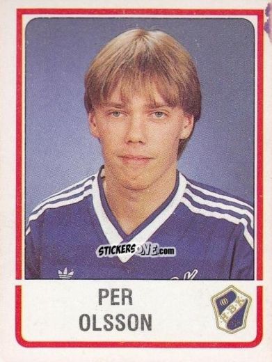 Figurina Per Olsson - Fotboll 86. Allsvenskan och Division 2 n. 58 - Panini