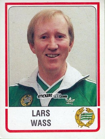 Figurina Lars Wass - Fotboll 86. Allsvenskan och Division 2 n. 63 - Panini