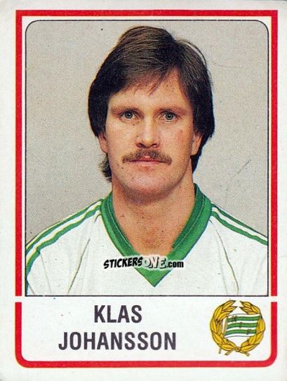 Figurina Klas Johansson - Fotboll 86. Allsvenskan och Division 2 n. 66 - Panini
