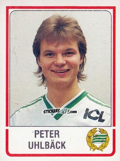 Figurina Peter Uhlbäck - Fotboll 86. Allsvenskan och Division 2 n. 67 - Panini