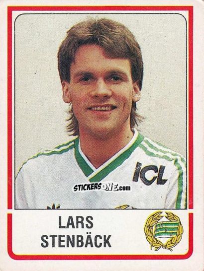 Figurina Lars Stenbäck - Fotboll 86. Allsvenskan och Division 2 n. 71 - Panini