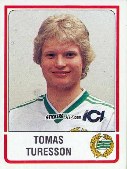 Figurina Tomas Turesson - Fotboll 86. Allsvenskan och Division 2 n. 72 - Panini