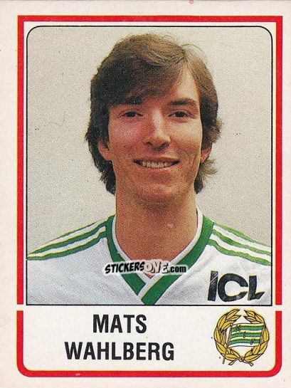 Figurina Mats Wahlberg - Fotboll 86. Allsvenskan och Division 2 n. 73 - Panini