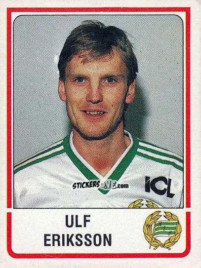 Figurina Ulf Eriksson - Fotboll 86. Allsvenskan och Division 2 n. 74 - Panini