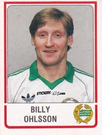 Figurina Billy Ohlsson - Fotboll 86. Allsvenskan och Division 2 n. 77 - Panini