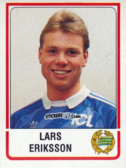 Figurina Lars Eriksson - Fotboll 86. Allsvenskan och Division 2 n. 78 - Panini