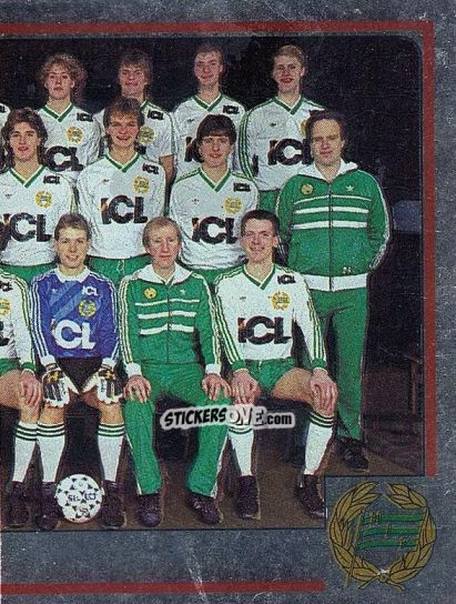 Figurina Team Puzzle - Fotboll 86. Allsvenskan och Division 2 n. 80 - Panini